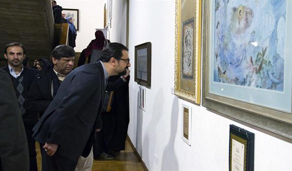 آثار برگزیده هنرمندان ایرانی در نیاوران