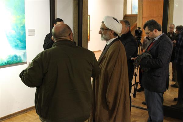 بازدید دبیر شورای عالی انقلاب فرهنگی از نمایشگاه &#171;نور هدی نور حسین (ع) است و بس&#187;